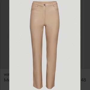 ✨LAST CHANCE✨ ARITZIA Wilfred Melina Leather Pant